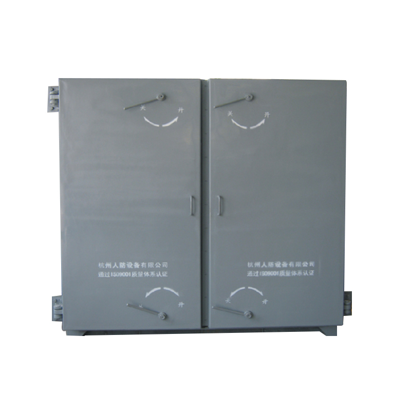 通风口双向受力防护密闭封堵板